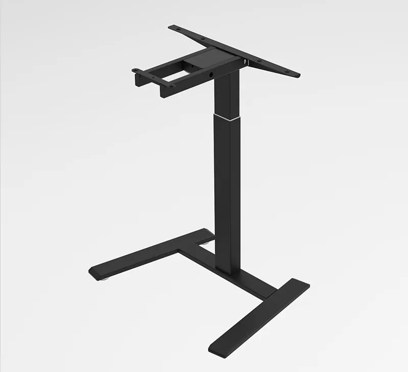 Single Motor Single-column Electric Standing Desk Frame